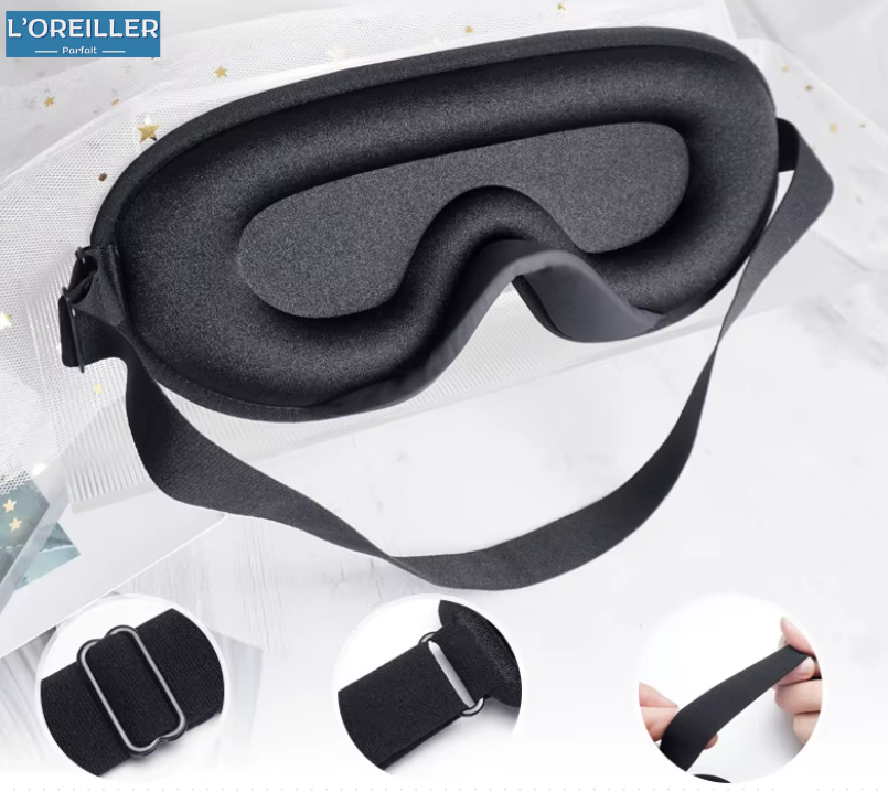 Masque de Sommeil 3D (2 Pièces)