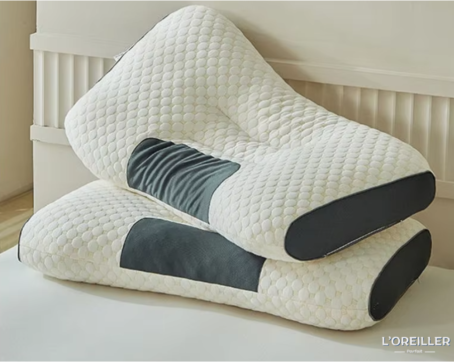 Oreiller Ergonomique Cervical Confort - Soulage les Douleurs de Cou et de Nuque