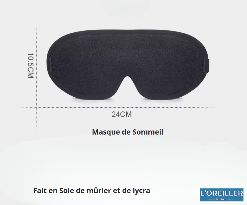 Masque de Sommeil 3D (2 Pièces)