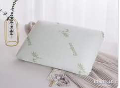 Oreiller Ergonomique Fibre De Bambou à Mémoire de Forme