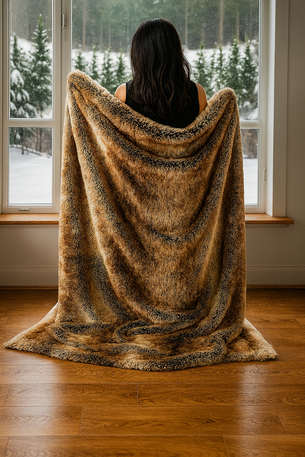 Plaid Fourrure de Luxe – Élégance & Chaleur