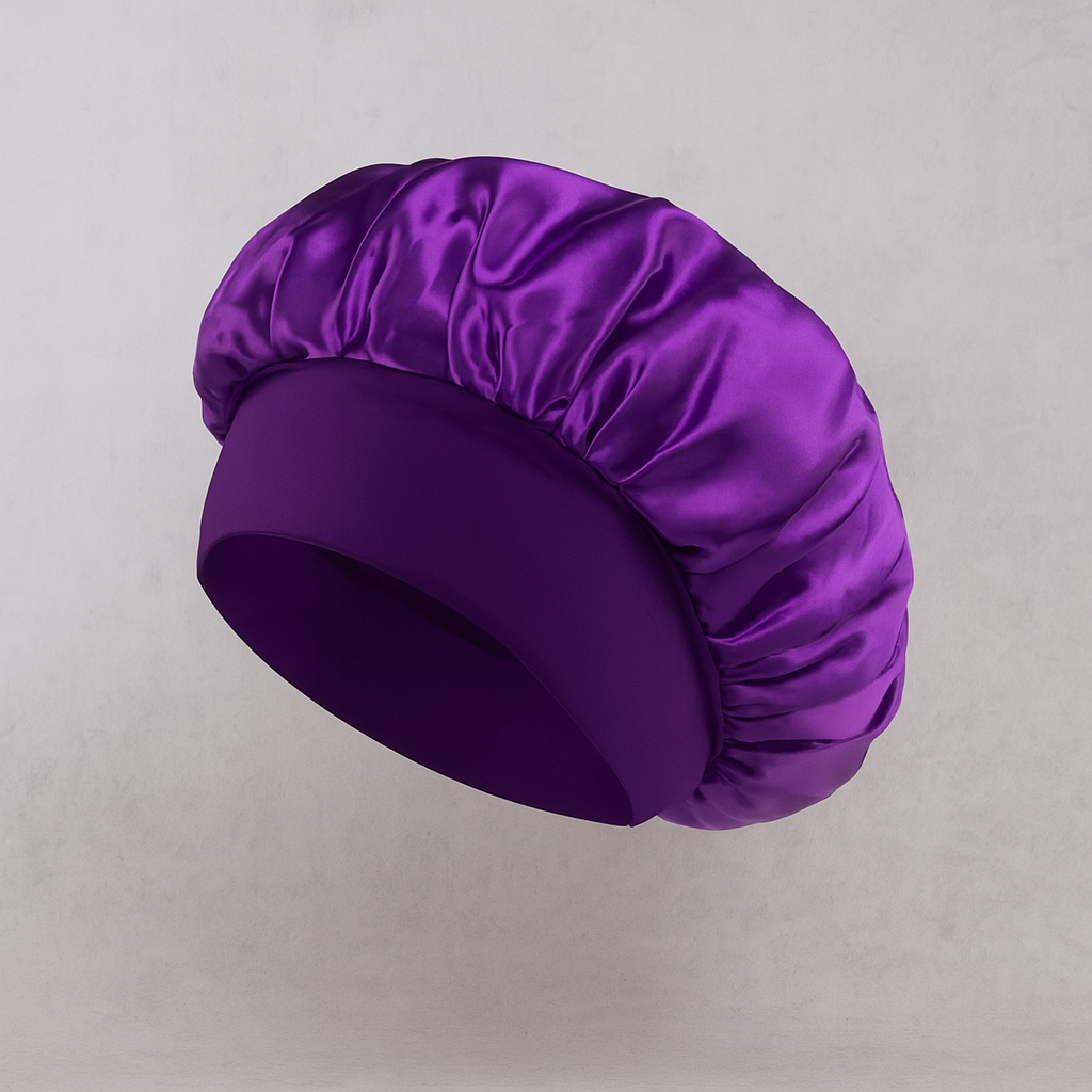 Bonnet de Nuit en Soie – Fini les Frisottis & Cheveux Secs