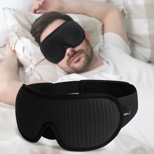 Masque de Sommeil 3D occultant (2 pièces) - Confort