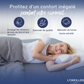 Oreiller  Ergonomique Cervical Mémoire de forme - Stop aux Douleurs Cervicales