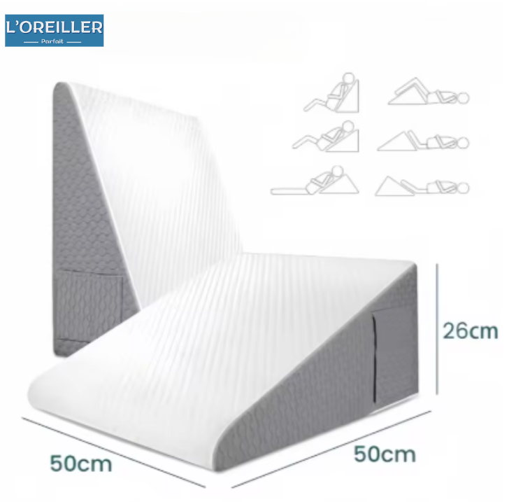 Oreiller Mémoire de Forme Multi Position