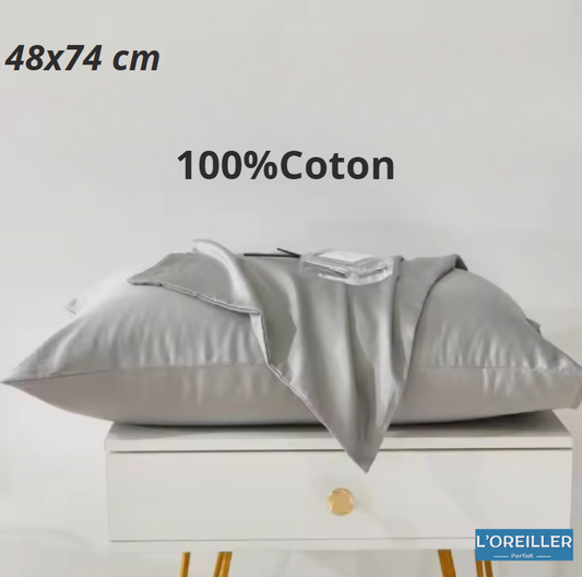 Taie D'Oreiller Coton ( 2 Pièce )