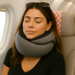 Oreiller de Voyage Cervical Avion - Tour de Cou Soutien 360° - Mémoire de Forme - Confort Trajet