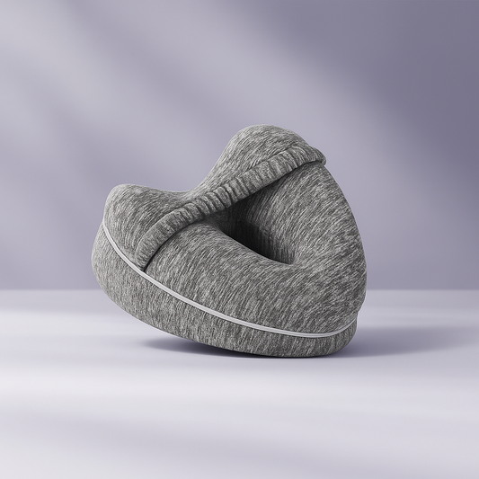 Memory Foam Knee Support Pillows - Relieves Lower Back Pain