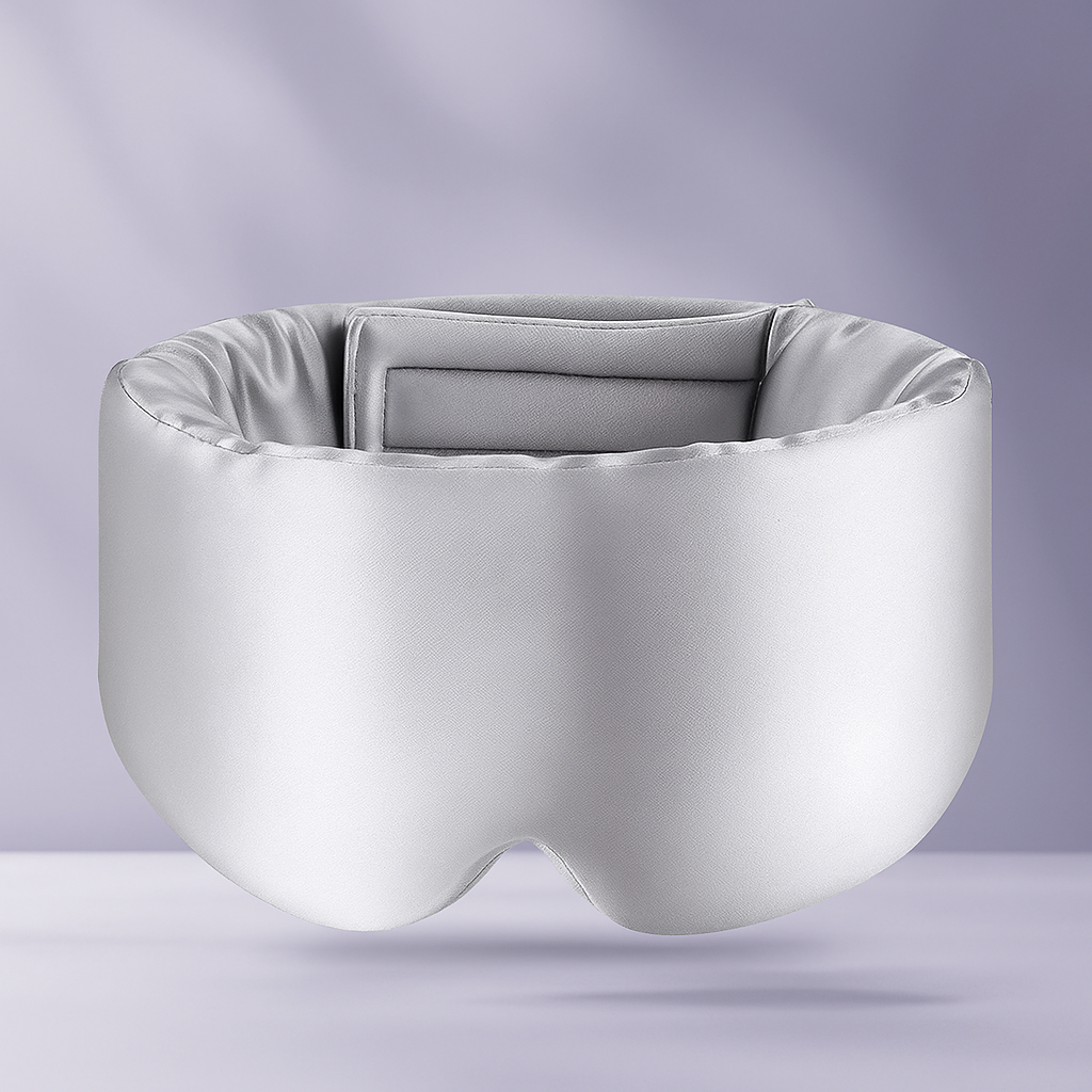 Masque de Sommeil en Soie de Mûrier