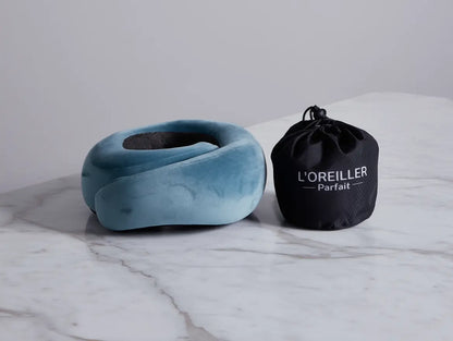 Coussin de Voyage Avion Cervical Ergonomique, Oreiller Tour de Cou Mémoire de Forme