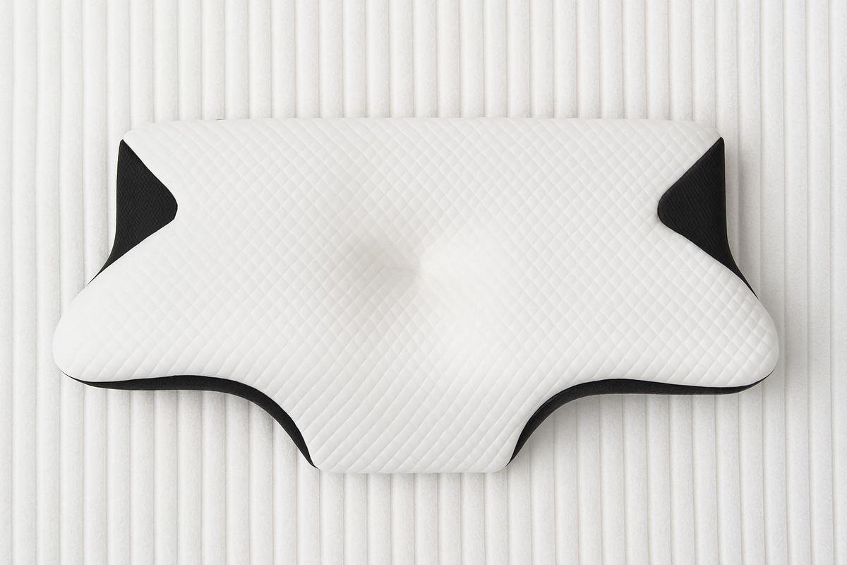 Oreiller  Ergonomique Cervical Mémoire de forme - Stop aux Douleurs Cervicales