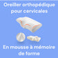 Oreiller Soutien Cervical Ergonomique - Mémoire de Forme - Soulage Cervicales