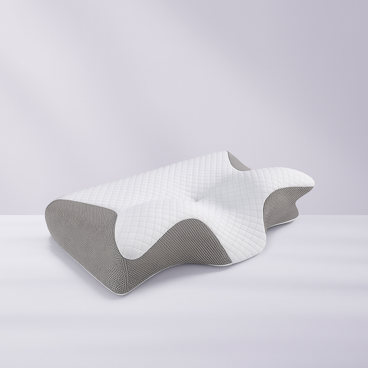 Oreiller  Ergonomique Cervical Mémoire de forme - Stop aux Douleurs Cervicales