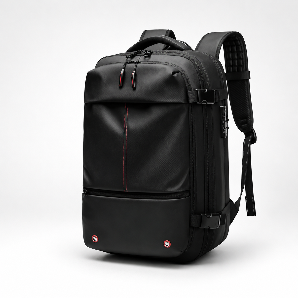 Sac à dos compressible 55L avec compartiment sous vide