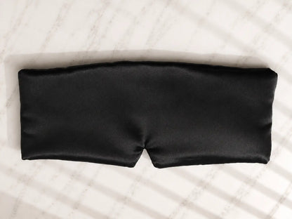 Pack Voyage - Oreiller de Voyage Ergonomique + Masque de Nuit en Satin